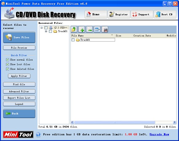 Free CD recovery software for windows2
