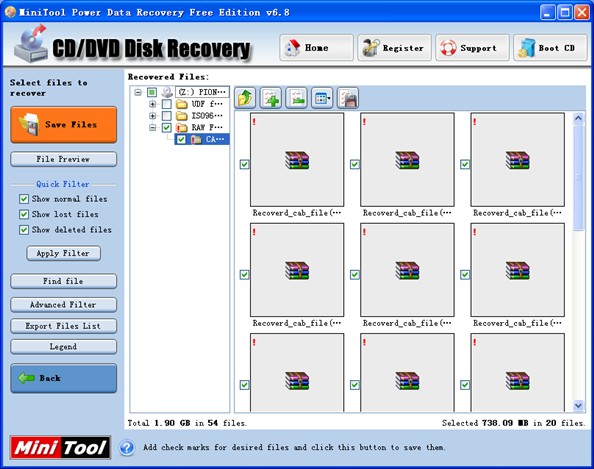 CD data recovery software free2