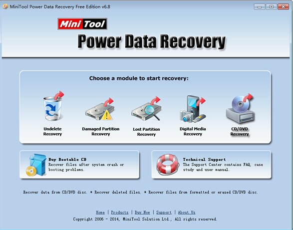 Main-interface-of-CD-data-recovery-freeware