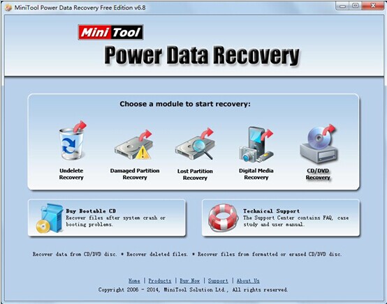 Recover-lost-files-on-a-CD-with-MiniTool
