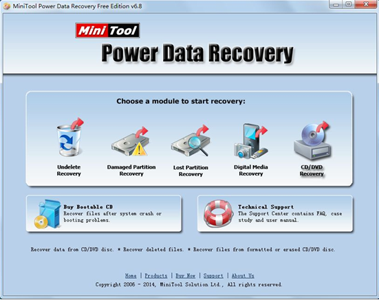 Recover-files-from-CD-R-for-free-with-MiniTool